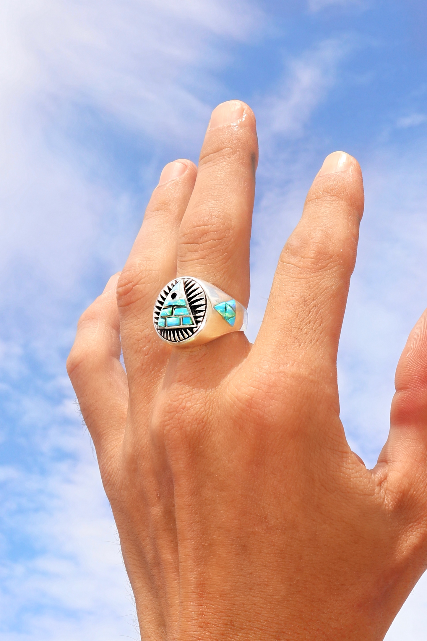 Pyroptic - Opal Summit Ring