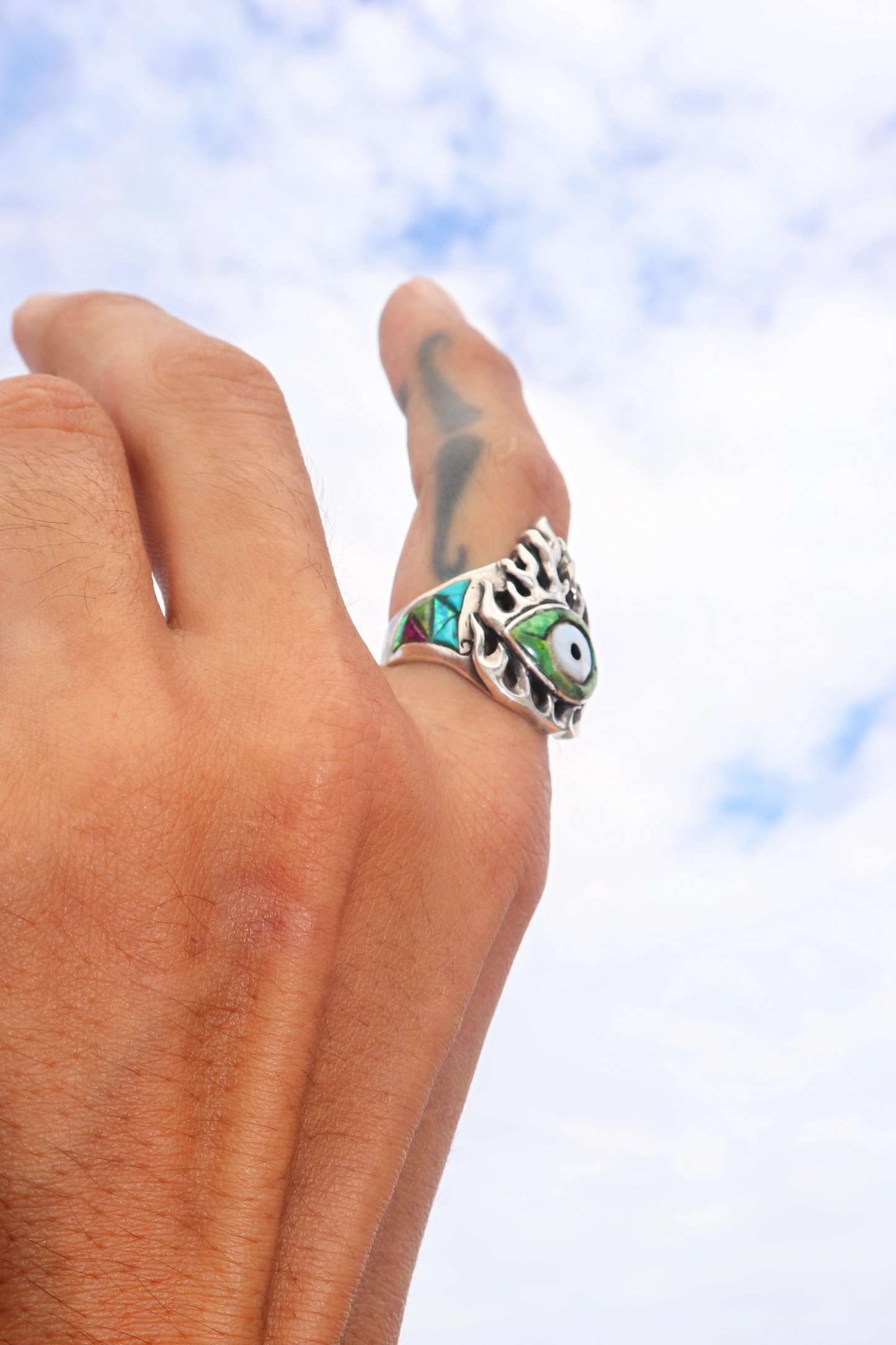 Hexarium - Infernal Guardian's Eye Ring