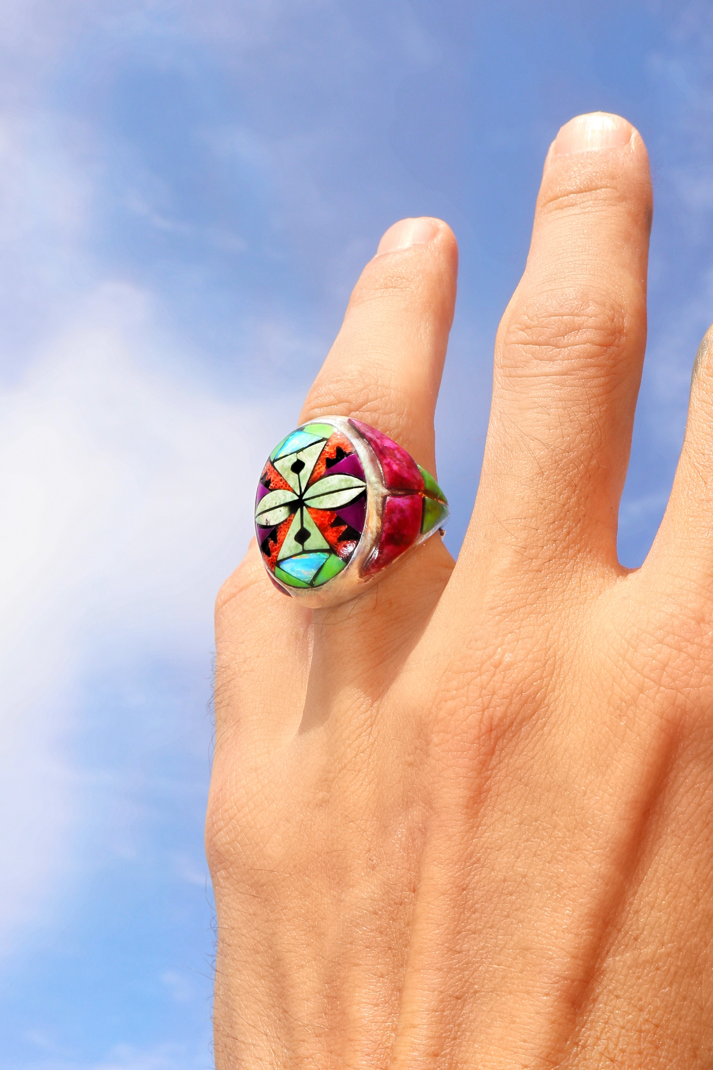 Chrysopaline - Blossom Ring