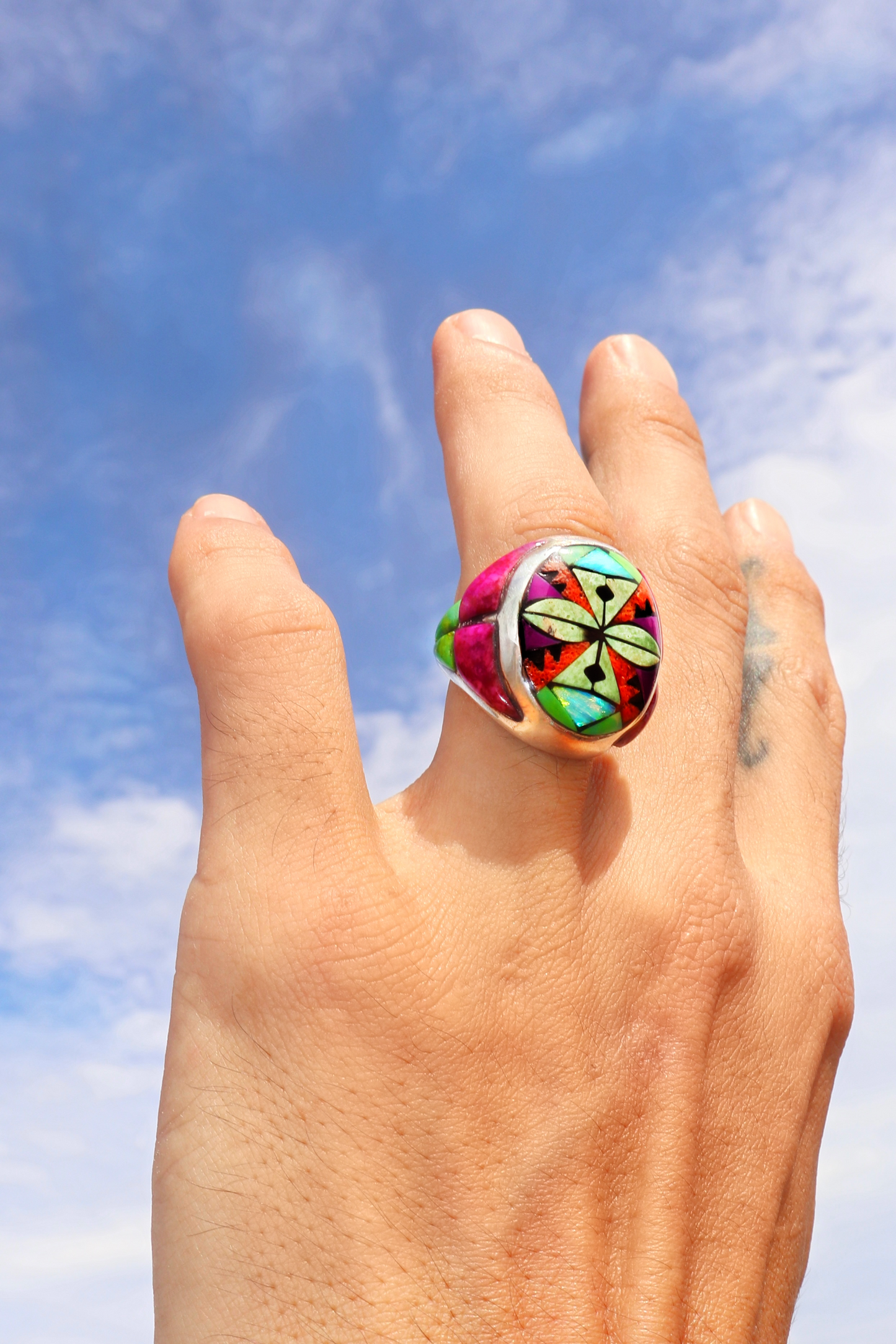 Chrysopaline - Blossom Ring